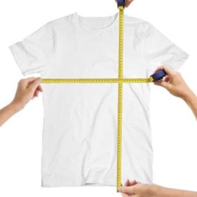 Выбор размера футболки